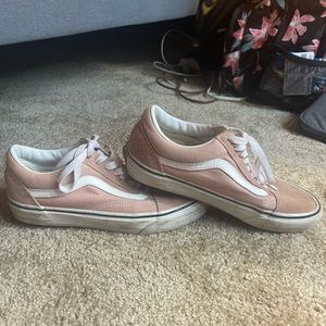 Light pink Vans